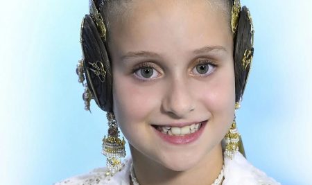 Este año tenemos en la Corte Fallera Infantil una gran representante Jimena Noquera Camps