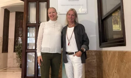 EXCELENTES CIFRAS CON EL BACHILLERATO DUAL EN AGUSTINOS: NOS VISITA LA REPRESENTANTE DEL AMERICAN HIGH SCHOOL