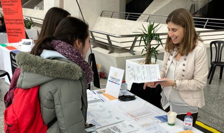 El alumnado de 1º de Bachillerato visita el Salón de orientación universitarios UNITOUR.