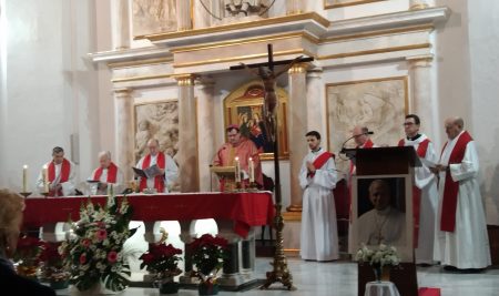 Celebración del Patrón de Valencia, San Vicente Mártir, en el lugar de su enterramiento inicial.
