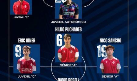 Partidos fútbol sala federados Agustinos Valencia de este fin de semana