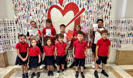 La lectura, protagonista en 1º de Primaria del colegio Santo Tomás de Villanueva,  Agustinos Valencia
