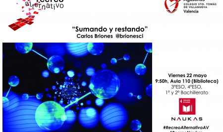 El #RecreoAlternativoAV cierra este curso con una nueva charla